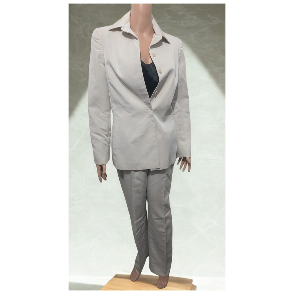 Anne Klein Cream Pantsuit